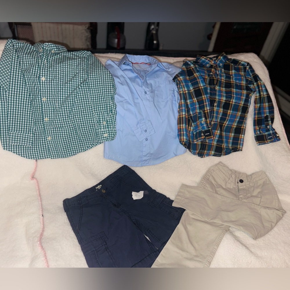 5t boys tops and bottoms